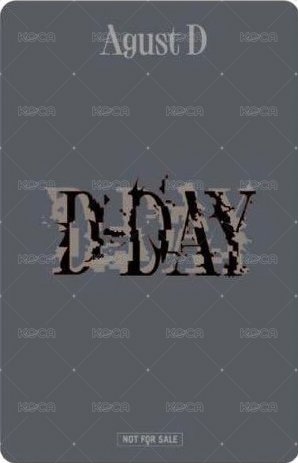 D-DAY LINE Music 抽選卡 People Pt.2 (1/30) 背面