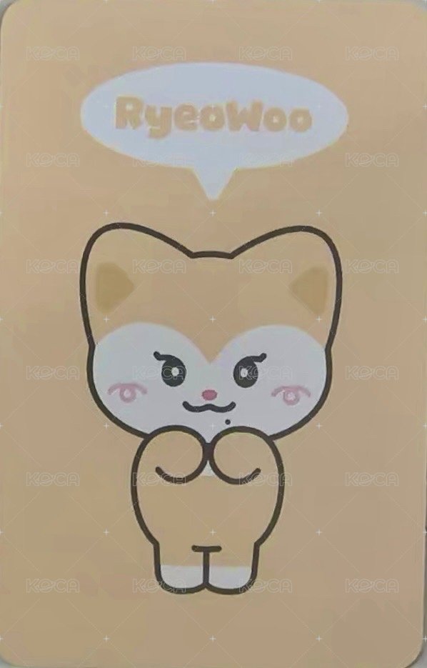 2024 FM 周邊卡 螢幕公仔卡 背面