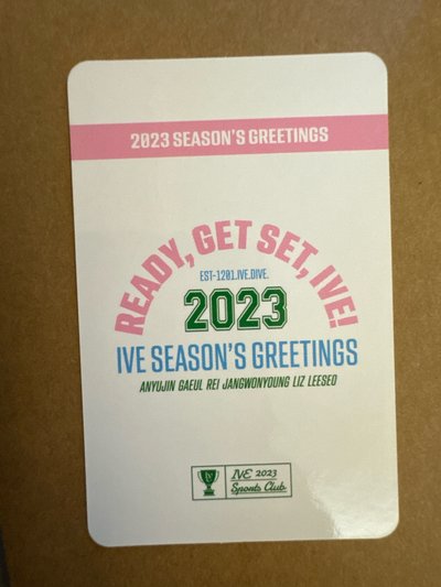 23年曆 sw 特典卡 