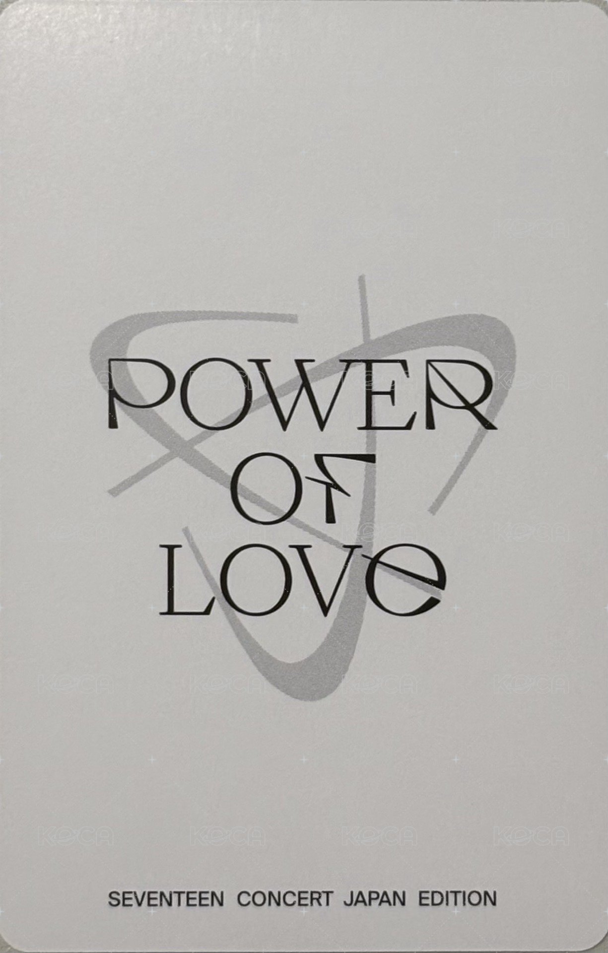 POL 演唱會 DVD / CD 卡 日巡藍光ver. 背面