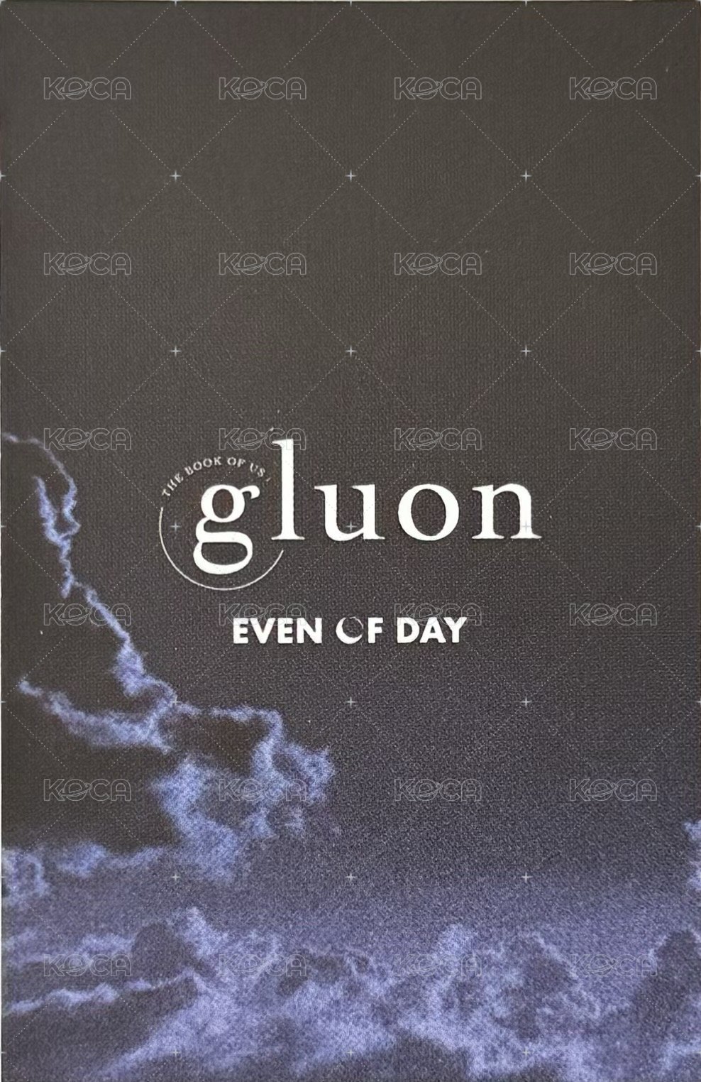 EOD 迷一 wd 特典卡  背面