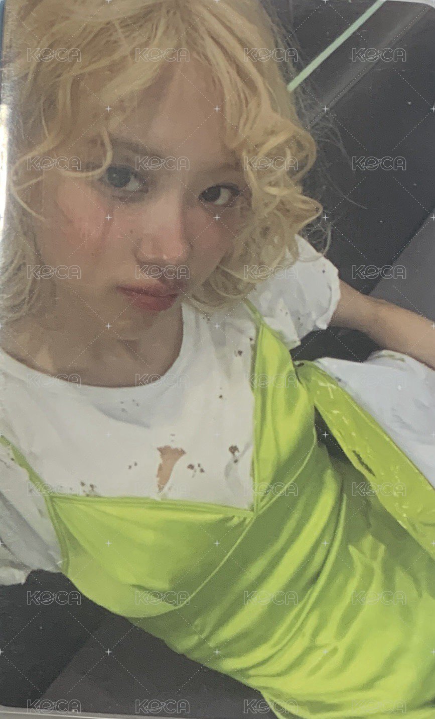 rosie 專輯卡  正面