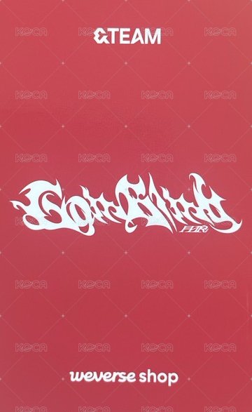 Go in Blind (月狼) wvs GL 2.0 簽售卡  背面