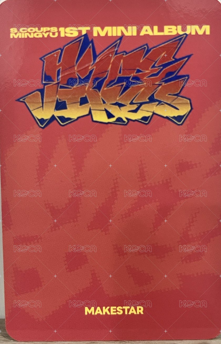 HYPE VIBES ms PB 特典卡  背面