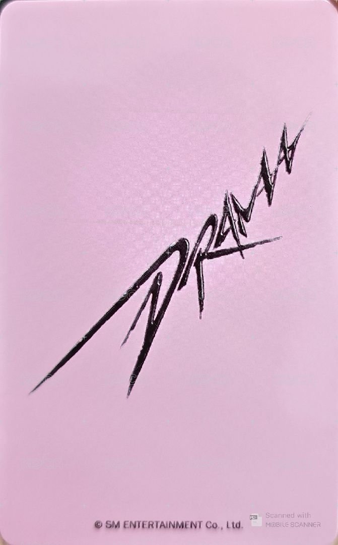 Drama kms 幸運卡 v1柚 背面