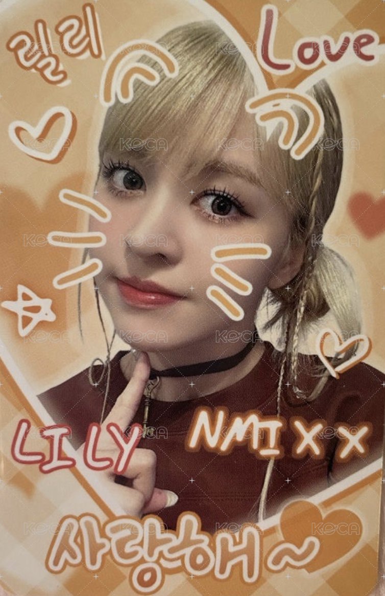 BREAK ms 幸運卡 塗鴉莉 正面