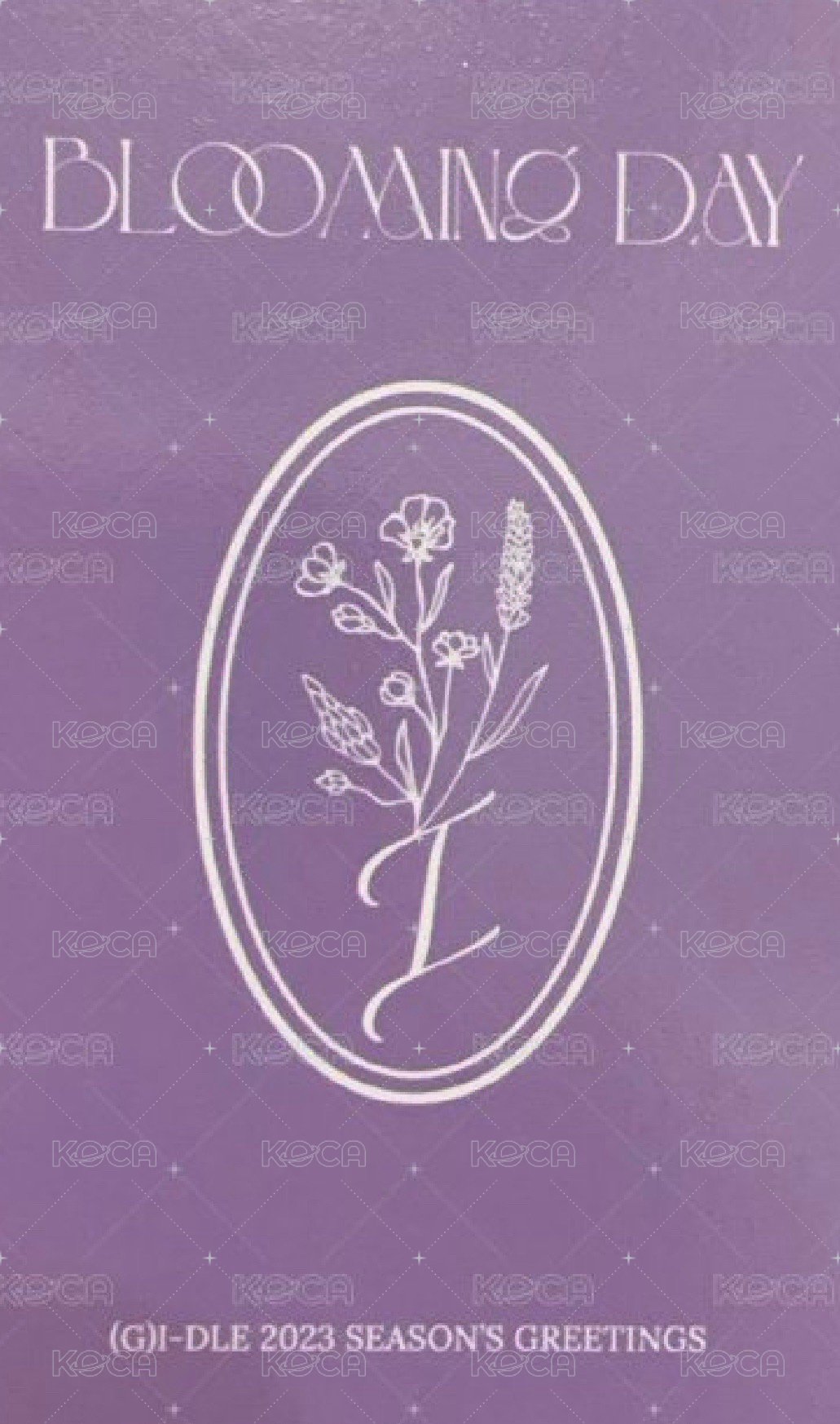 23‘年曆 wm 特典卡  背面