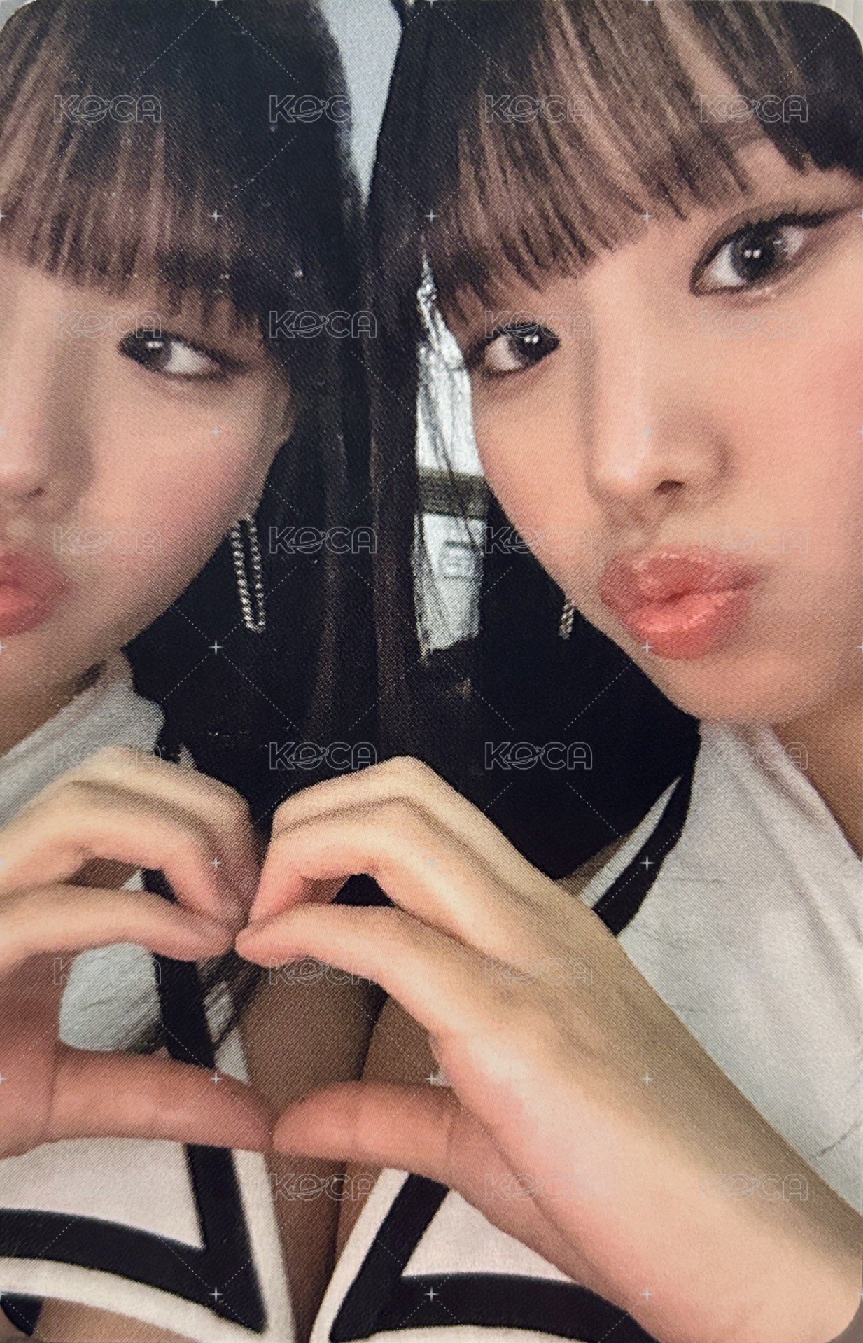 Lose Yourself ny 簽售卡 對鏡比心 ver. 正面