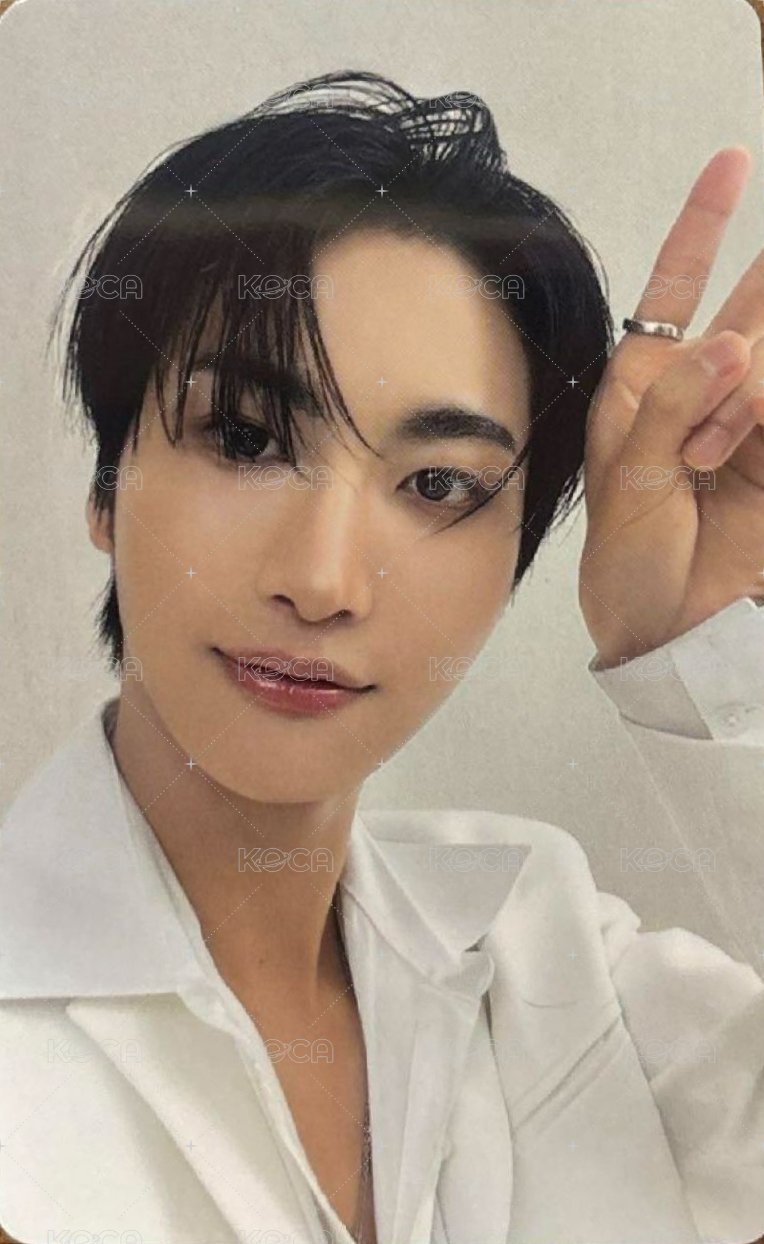 Ashes to Light ATEEZ JP FC 特典卡  正面