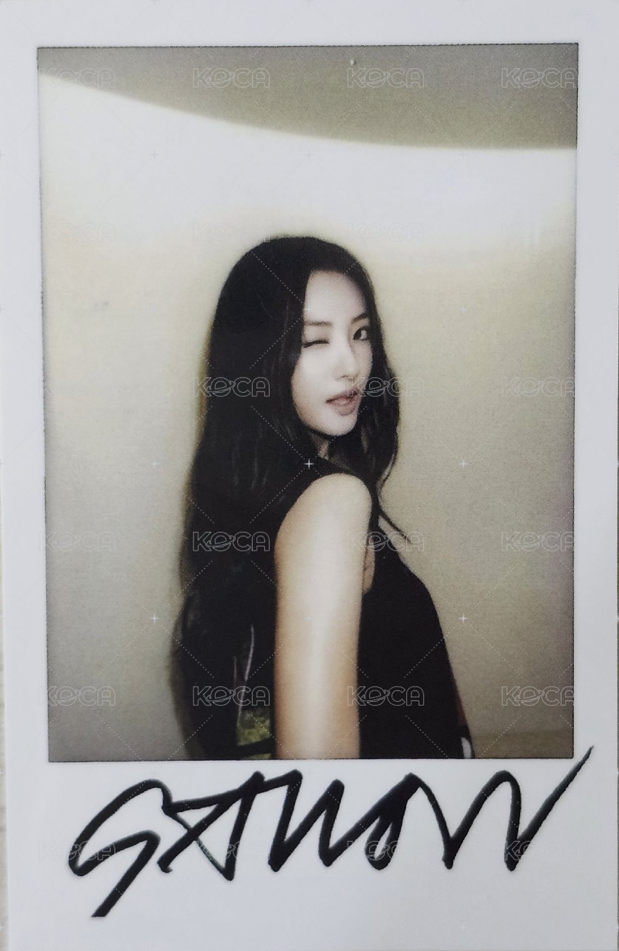 迷一 泡泡摩奇 上海線下 簽售卡 B ver 正面