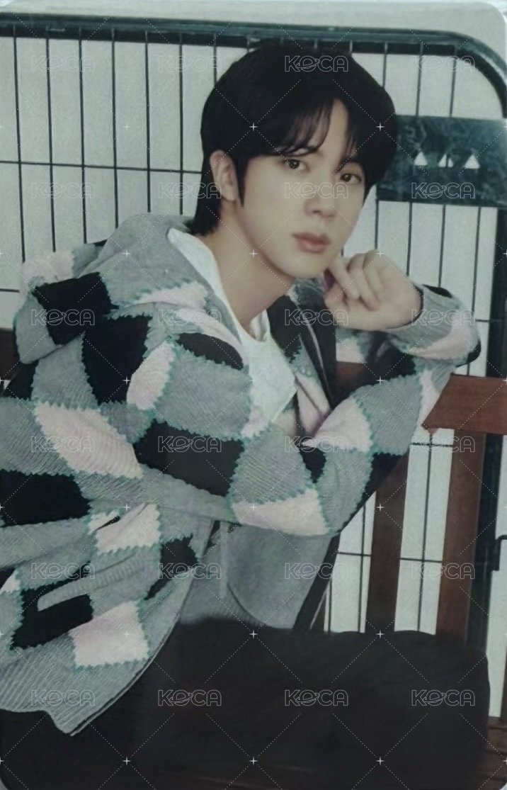 跑珍 Tour 周邊卡 日巡 V領上衣卡 正面