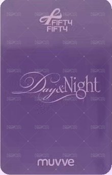 Day & Night mu 線上4.0 簽售卡 團體通話 背面