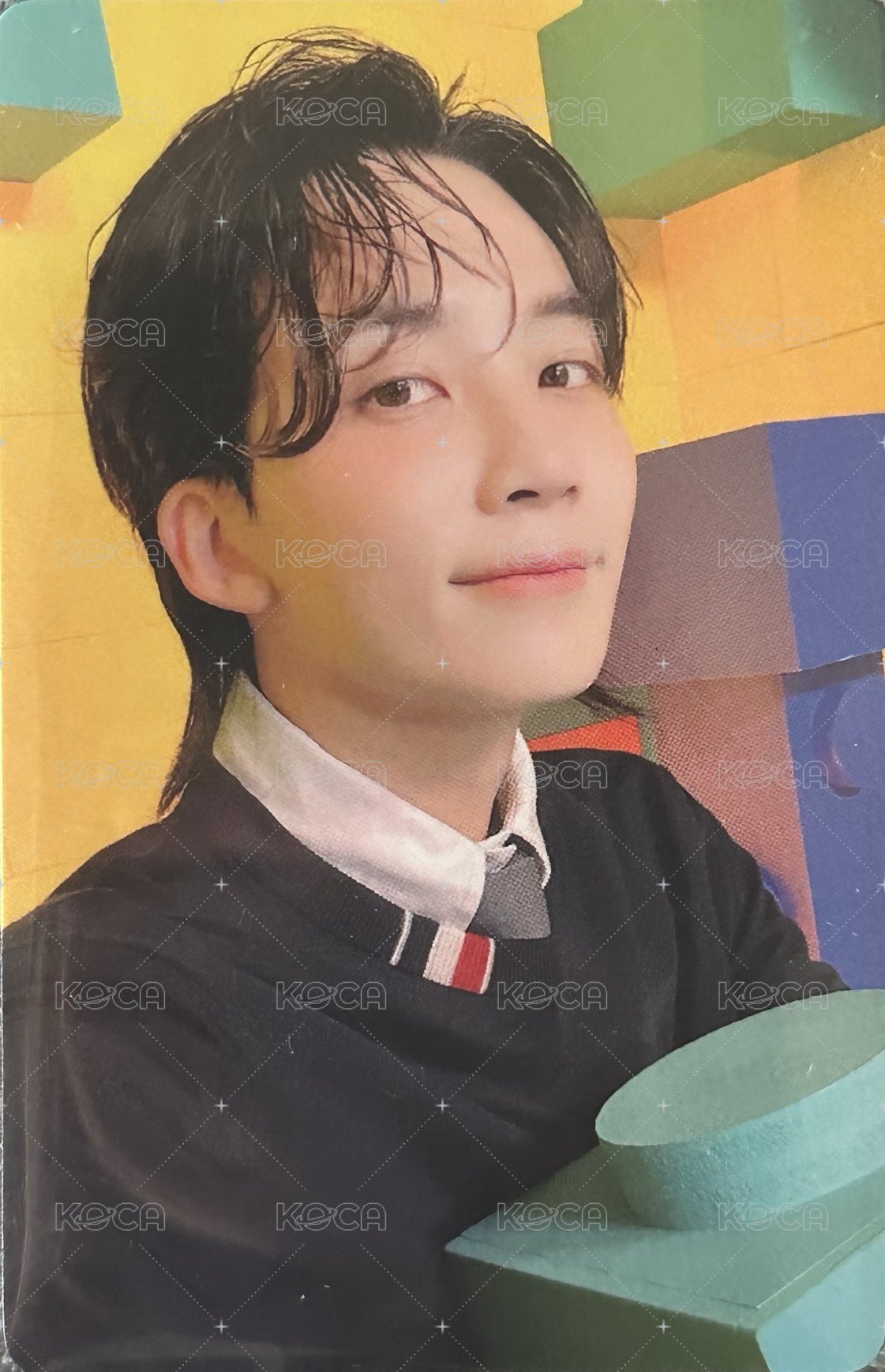 精選專 yzy E 簽售卡  正面