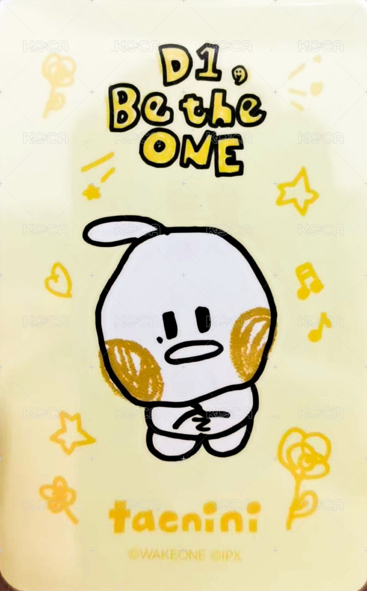 迷三快閃 周邊卡 帆布袋卡 背面