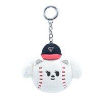 PPULBATU X LG TWINS 鑰匙圈吊飾 栗嘻棒球大頭吊飾