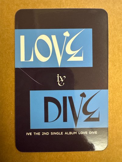 LOVE DIVE sw 2.0 簽售卡 