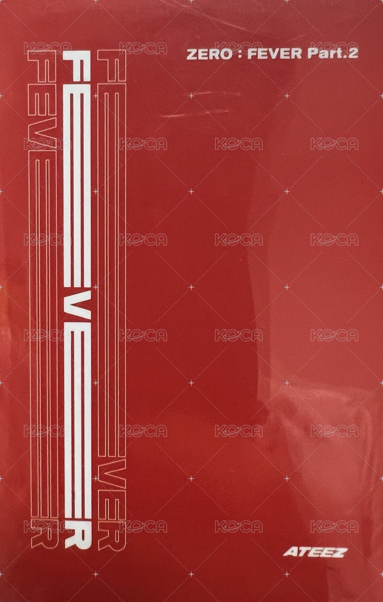 FEVER再版專 專輯卡  背面