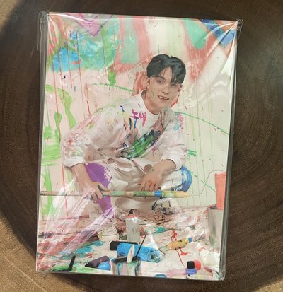 SEVENTEEN 正四克拉盤 油彩盤 崔瀚率 VERNON