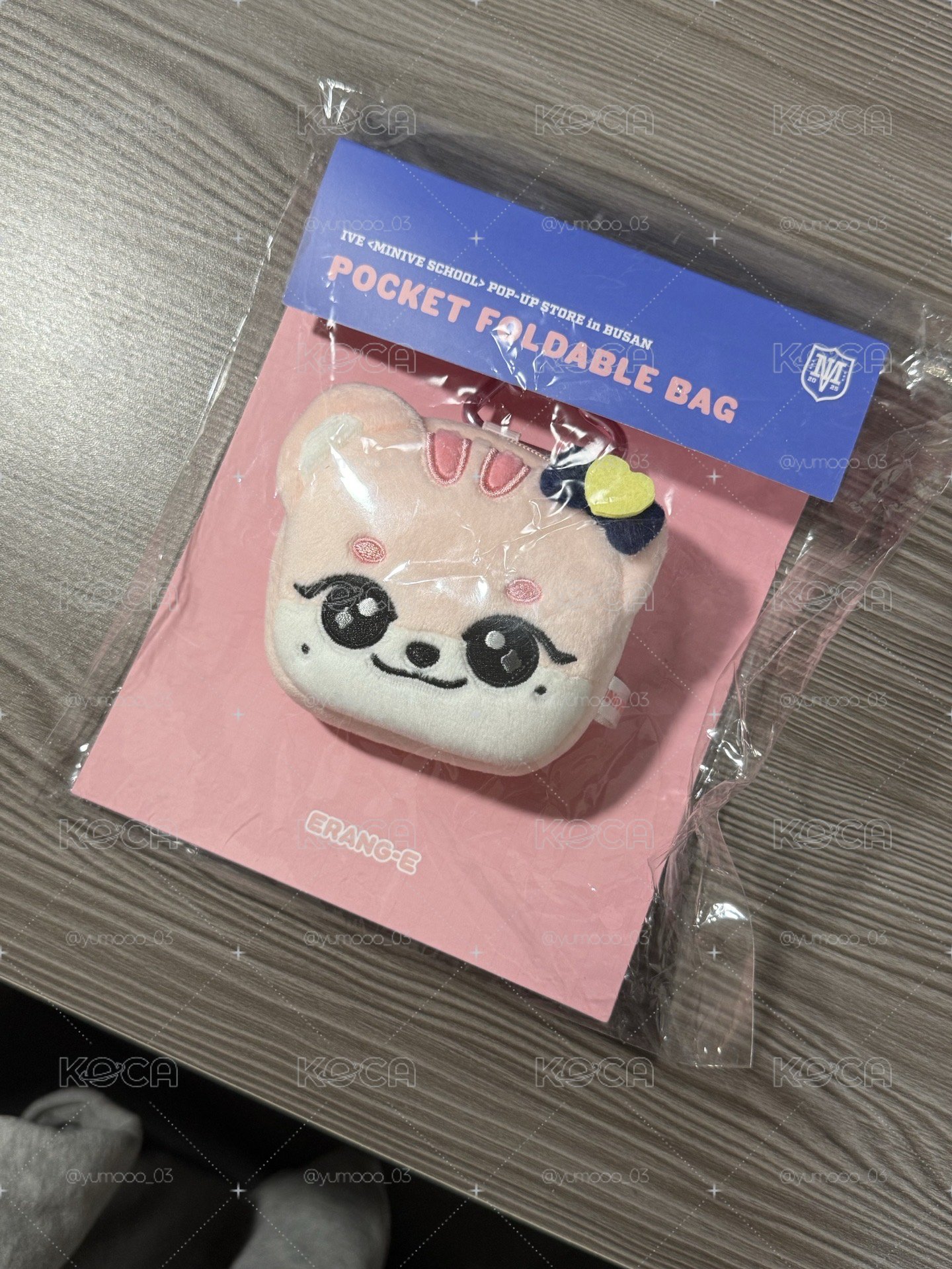 MINIVE 韓國 釜山限定 購物袋瑞