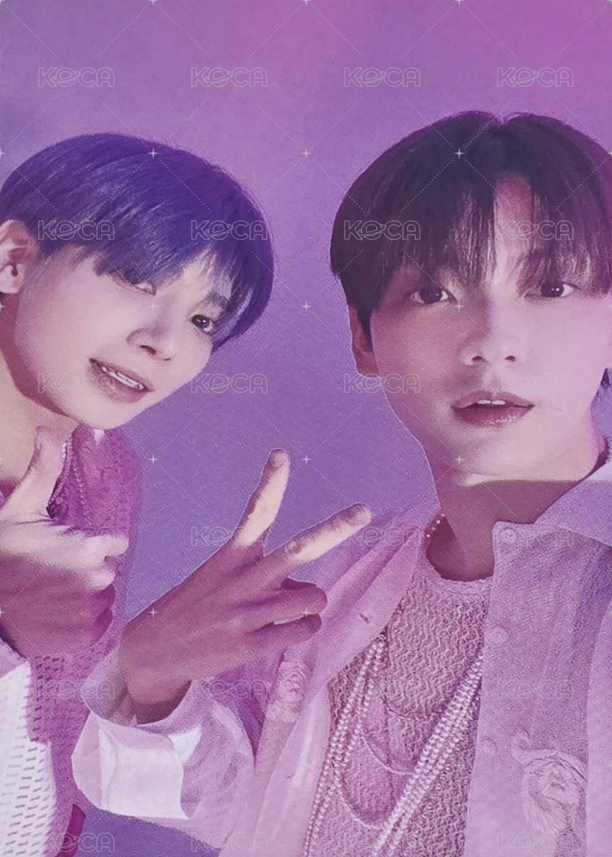 SWEET 專輯卡 限定B盤 彬顯雙人卡 正面