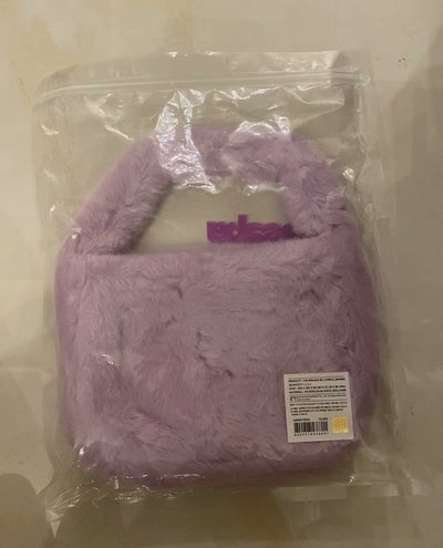 aespa 毛絨包包 有aespa刺繡logo