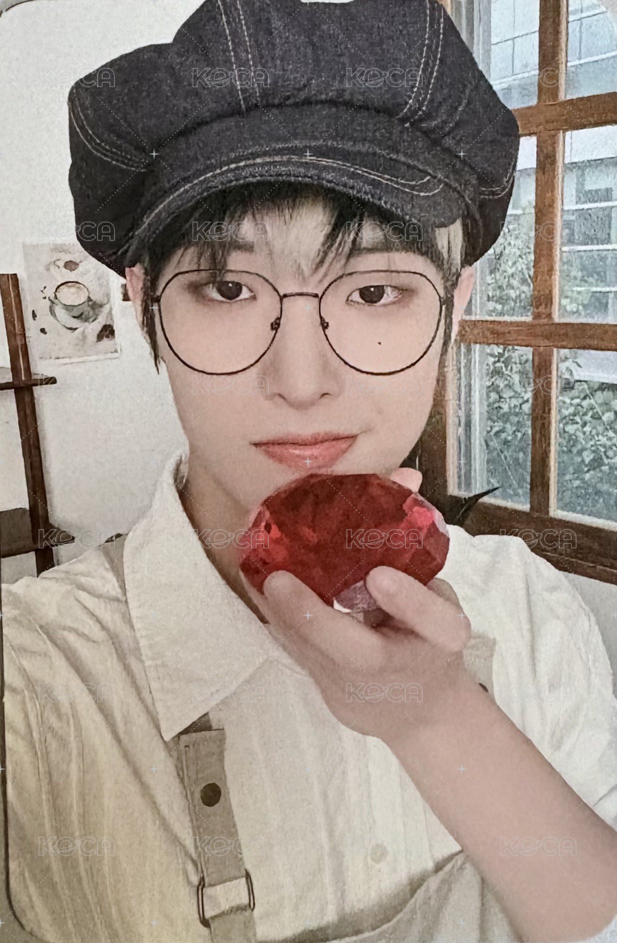 2024年曆 yes24 特典卡  正面