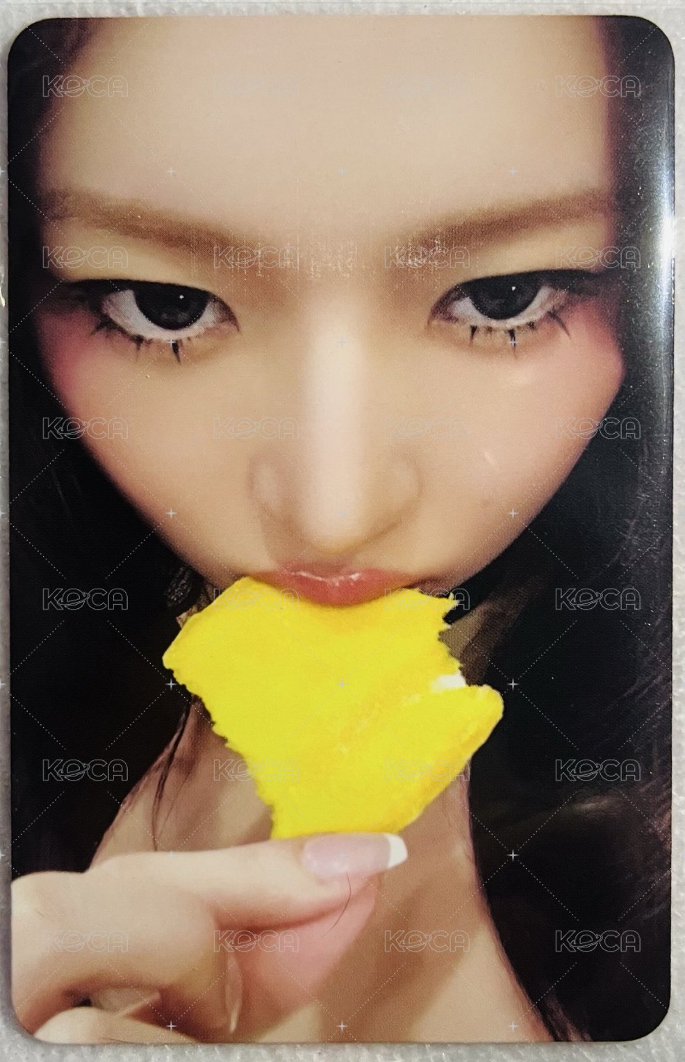 IVE SECRET gasp! 專輯卡  正面