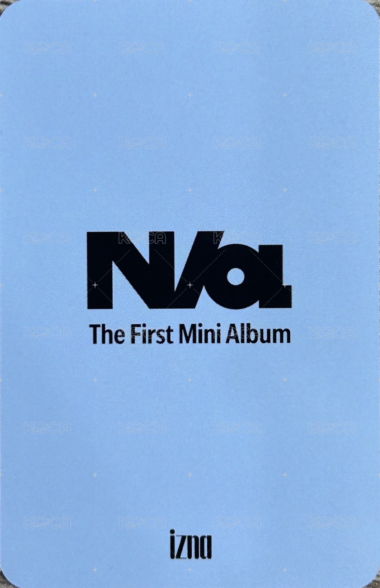 迷一 打歌卡 第三週 背面