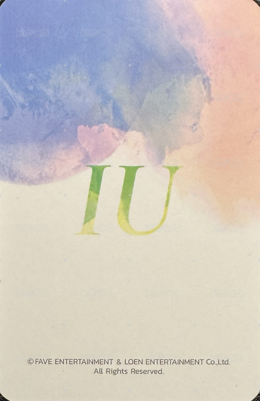 18’年曆 年曆卡  背面