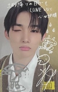 五月雨 日咖 1.0 幸運卡 塗鴉卡/手書