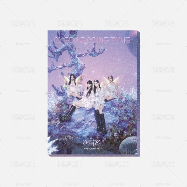 aespa Dreams Come True 明信片組
