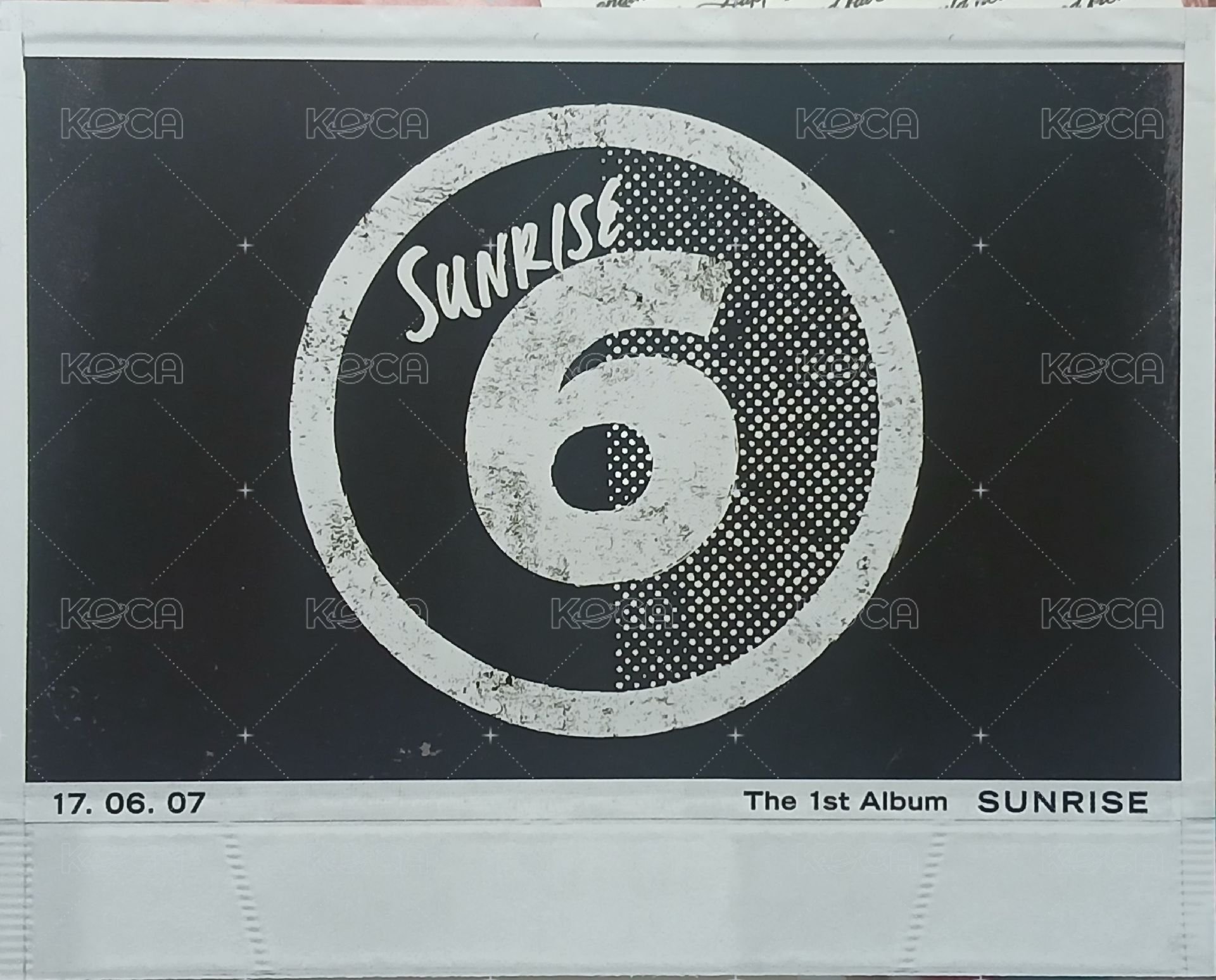 正一 專輯卡 團卡 背面