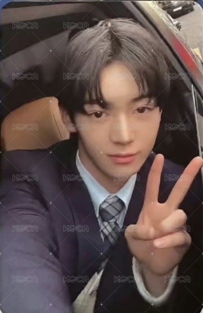 Sparkling Blue bdm 簽售卡  正面