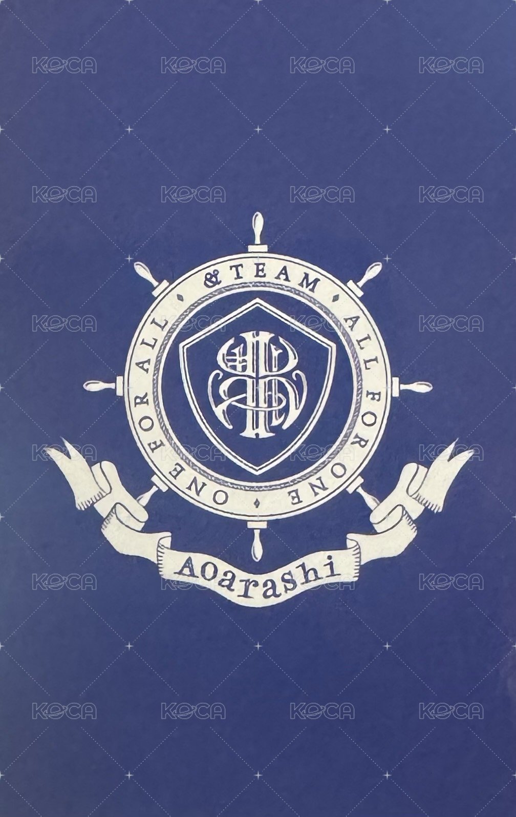 青嵐 k4 幸運卡  背面