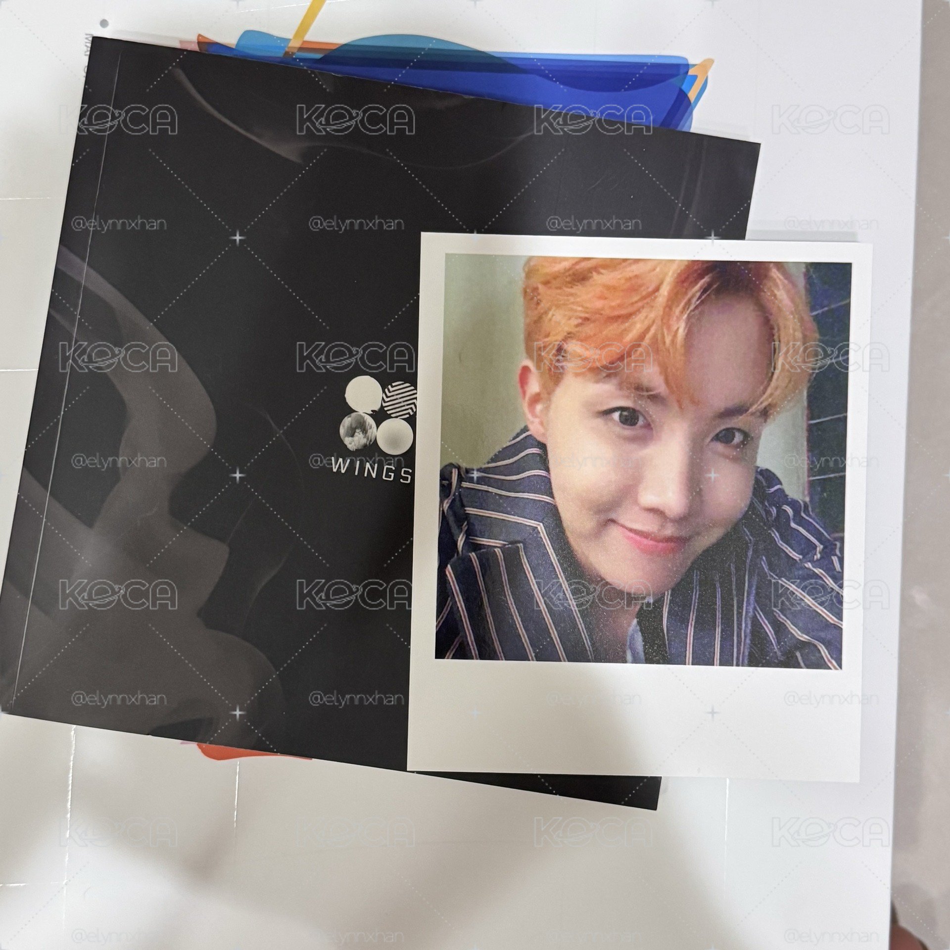 BTS防彈少年團 wings I版 J-hope小卡