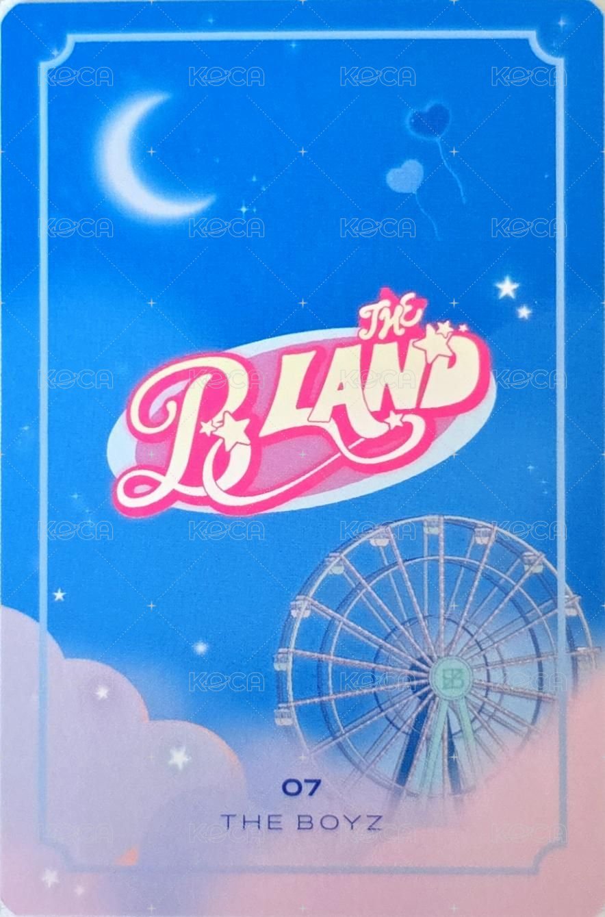 THE BOYZ FAN-CON <THE B LAND> 隨機卡  背面