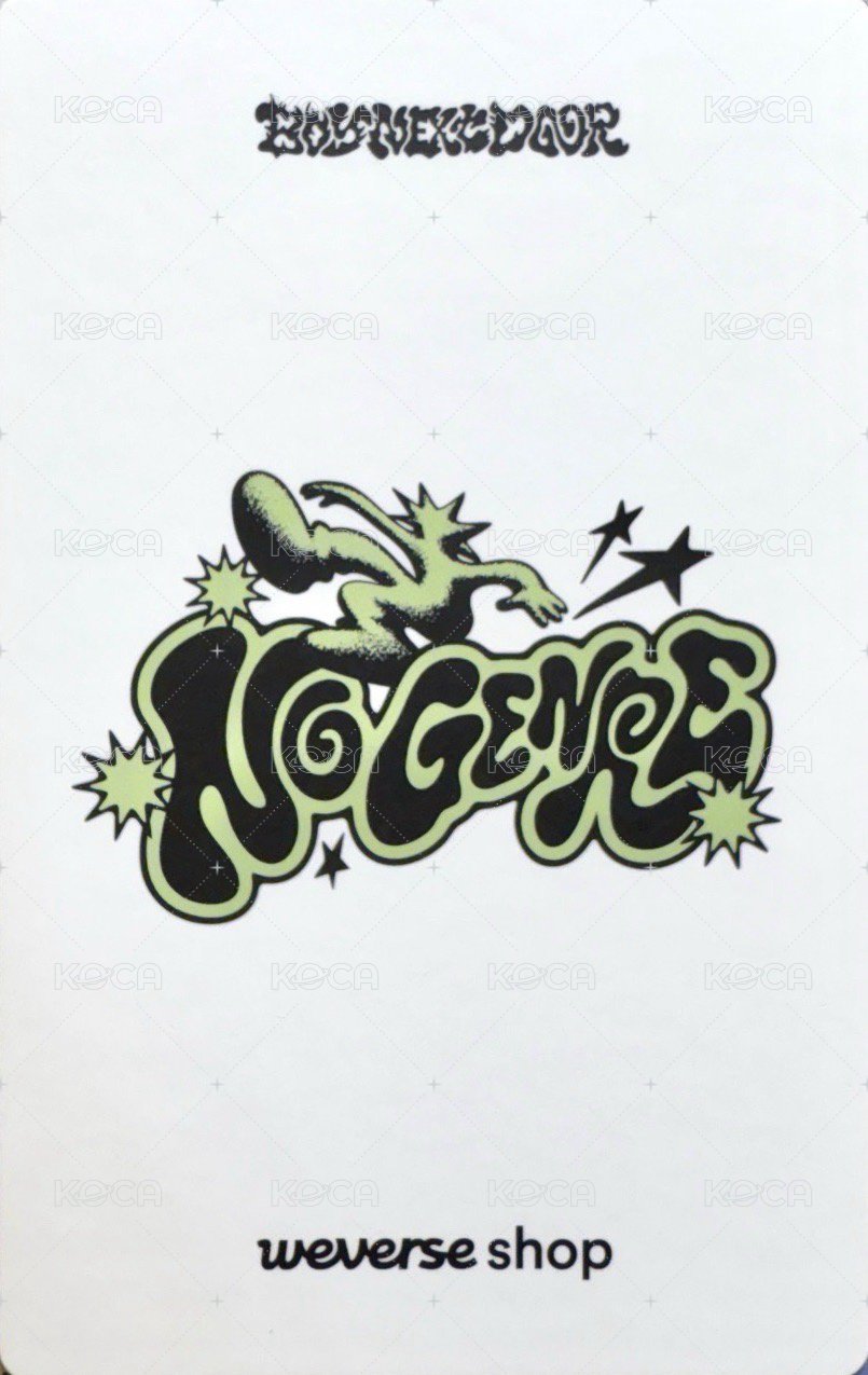 No Genre wvs sc 單封 直播卡 5 背面