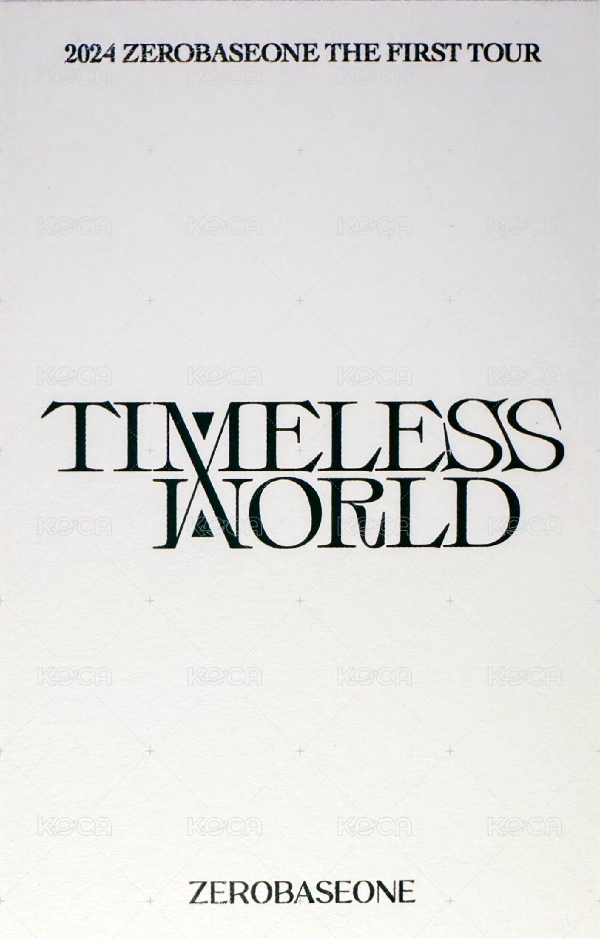 世巡TW   幸運卡 首爾D2 背面