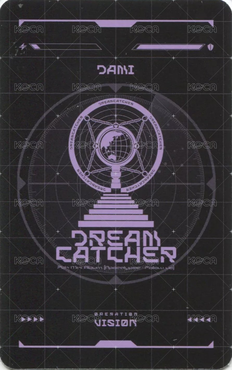 迷你七輯 專輯卡 (電子專專卡) 背面