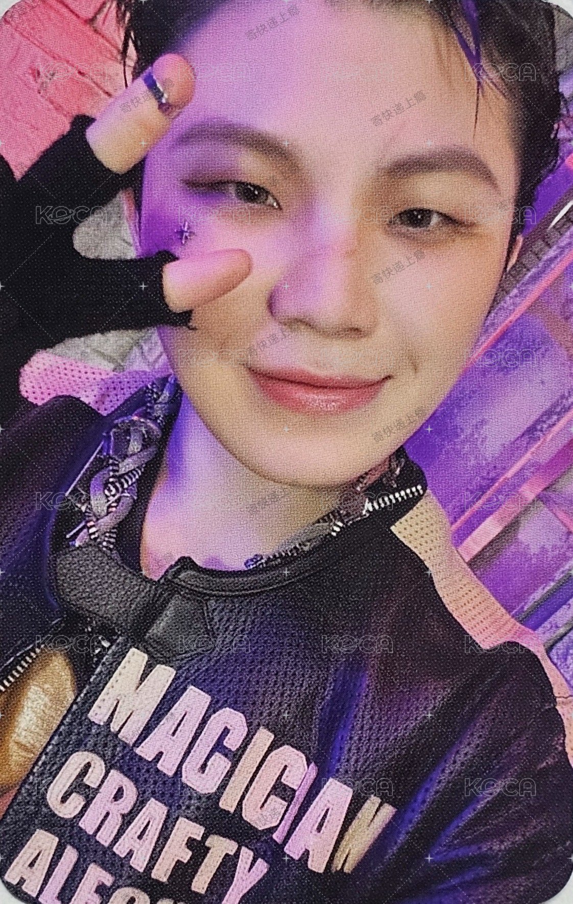 正五 mp 克拉盤預售 特典卡  正面