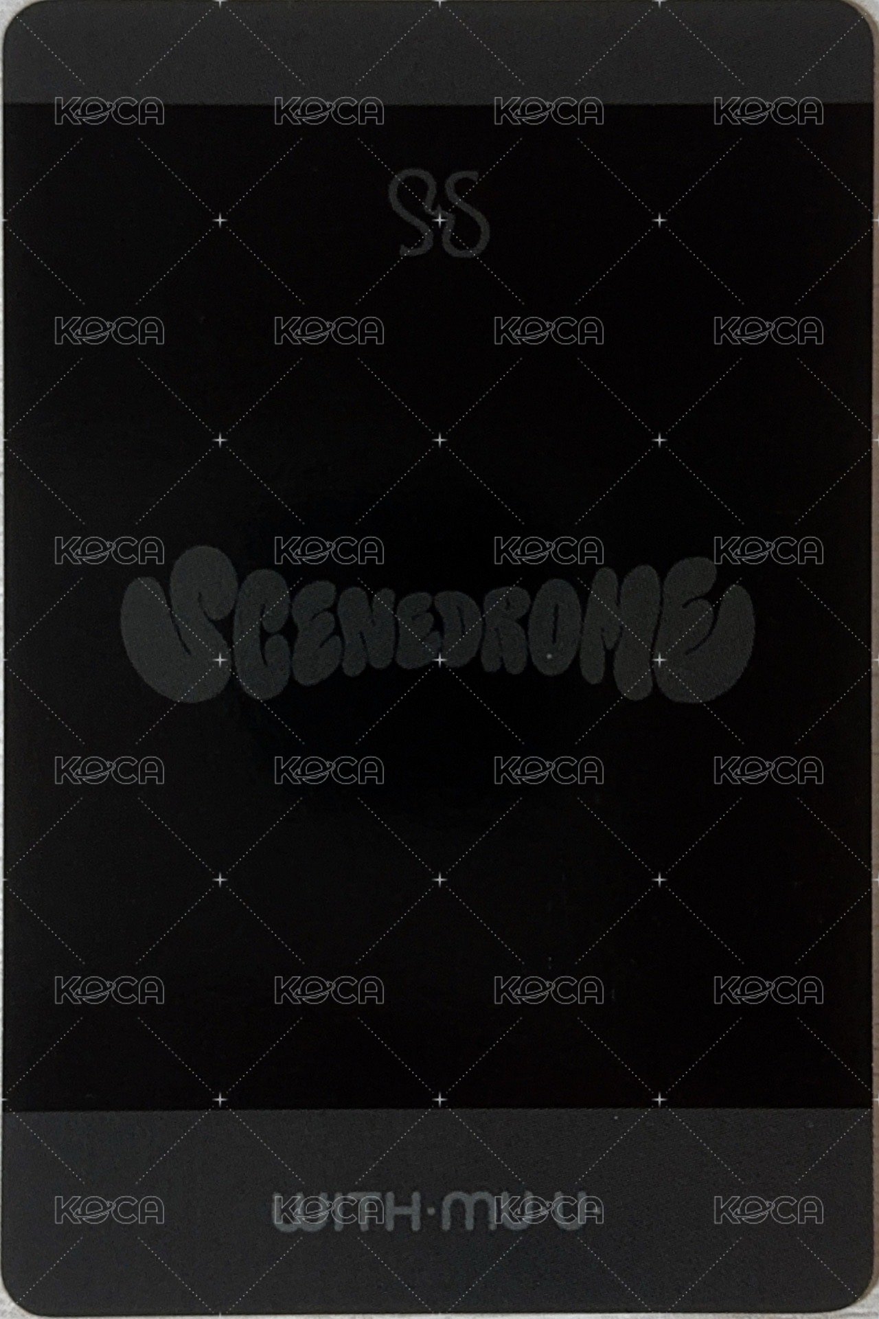 SCENEDROME wm 幸運卡 迷一 拍立得 背面