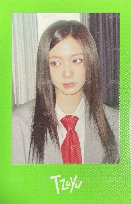 正規四 專輯卡 Polaroid ver. 綠版 正面