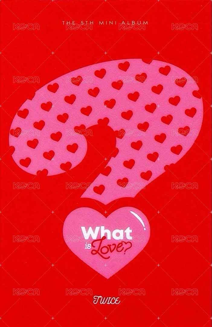 What is Love? 專輯卡 TWICE NAYEON WHAT IS LOVE 小卡 背面