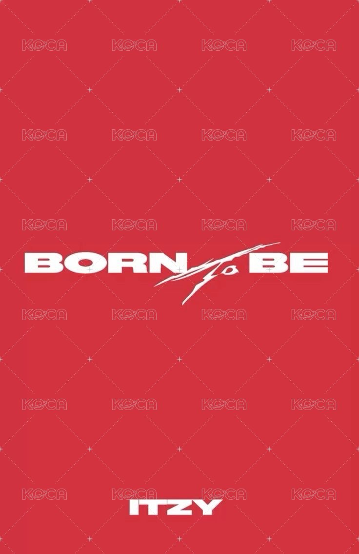 BORN TO BE kkt 預售 特典卡  背面