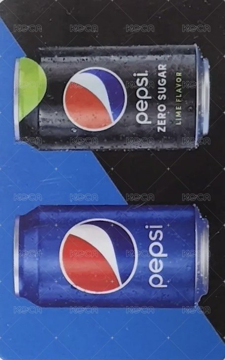 Blue & Black 代言卡 員瑞雙人 背面