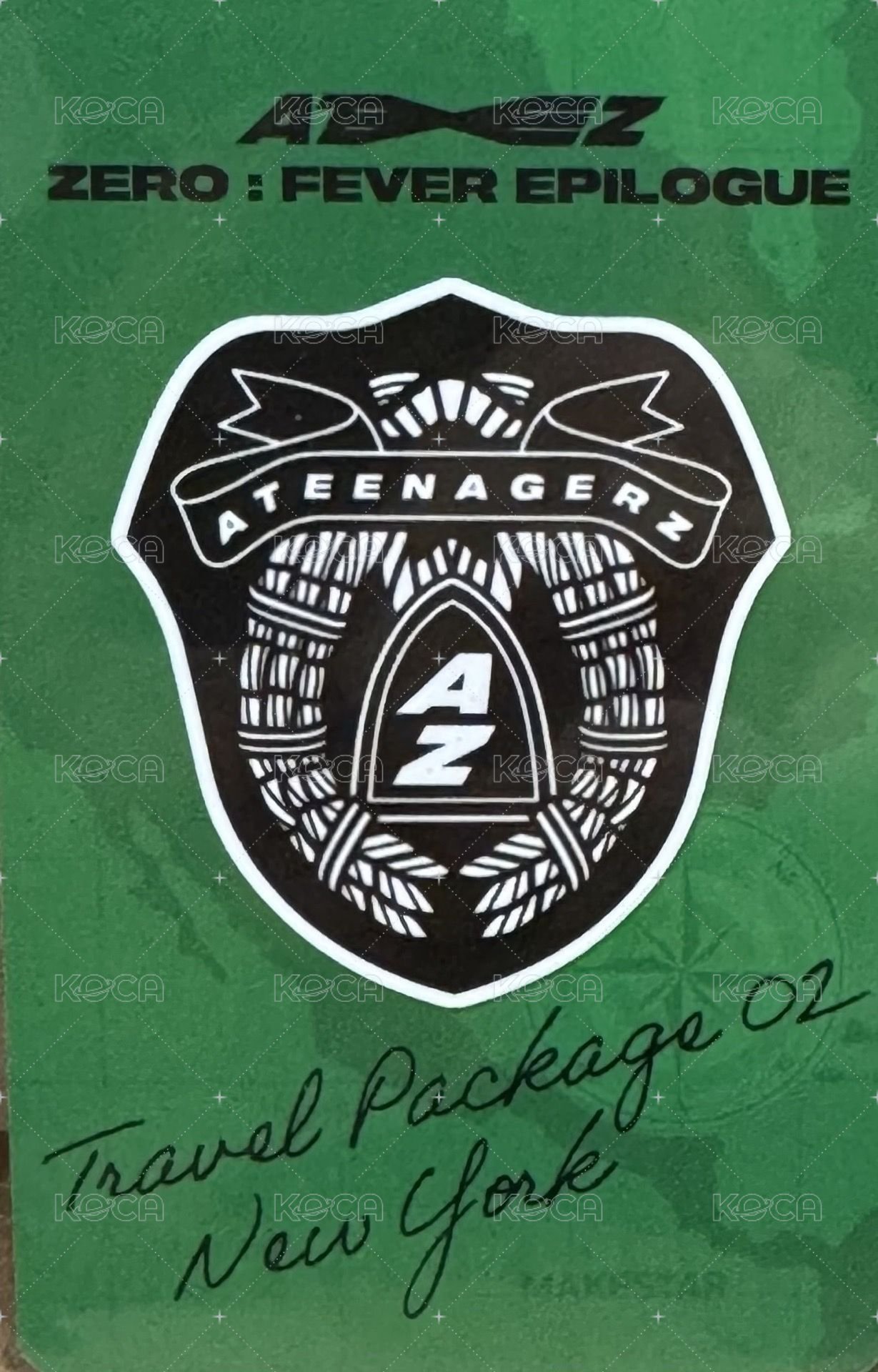 Fever Epilogue ms New York 特典卡  背面