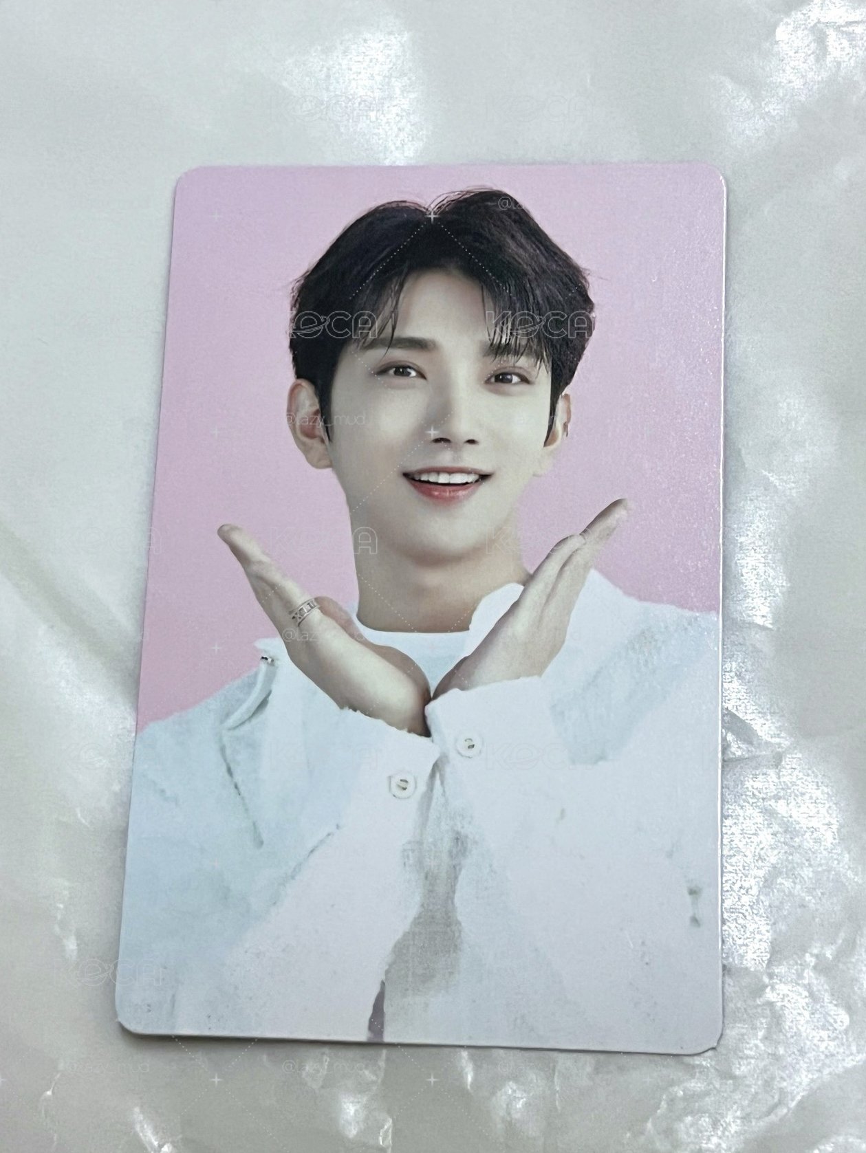 JOSHUA 洪知秀 23年首爾咖啡廳 隨機卡包卡