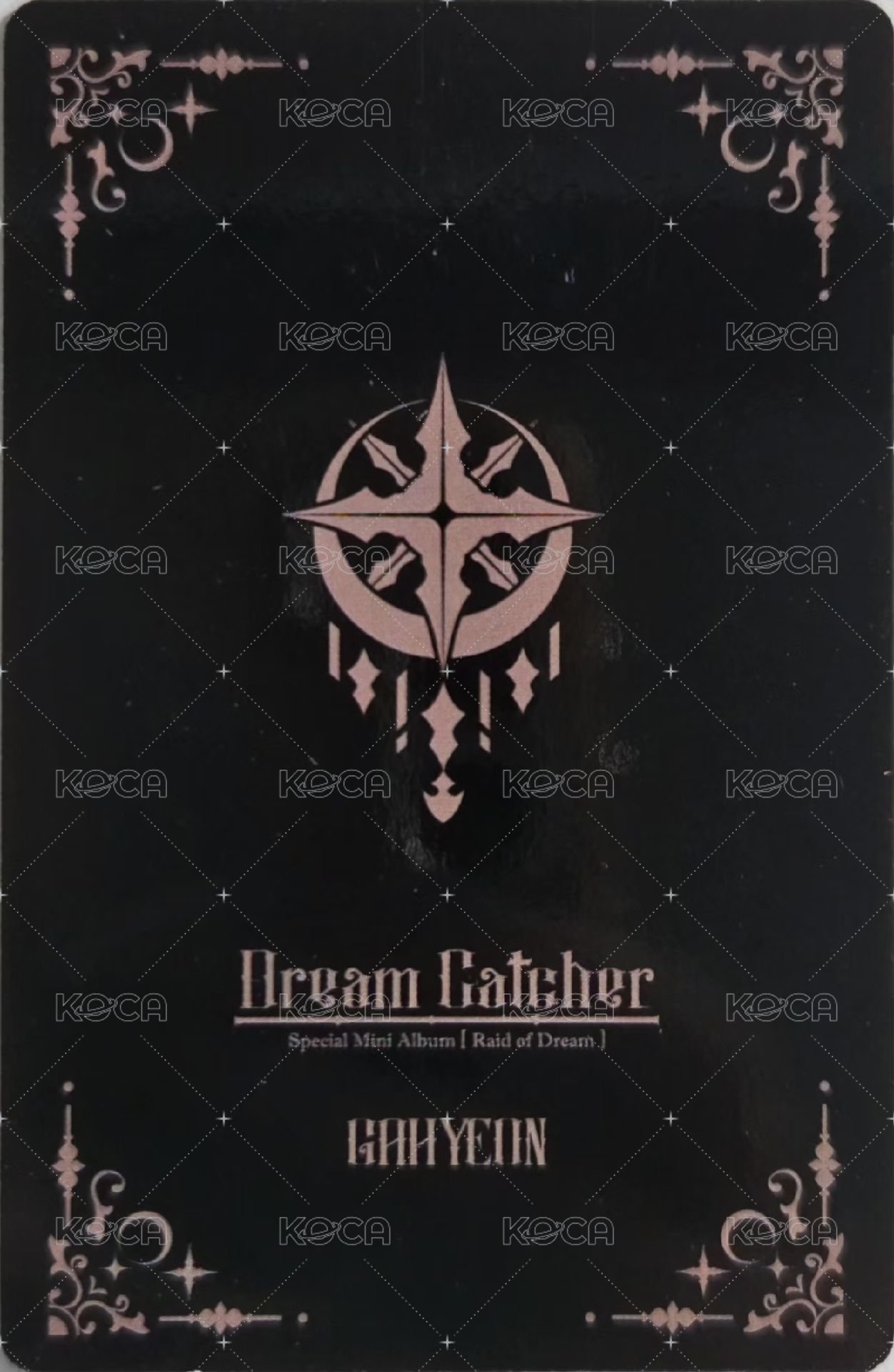 特別一輯 專輯卡  背面