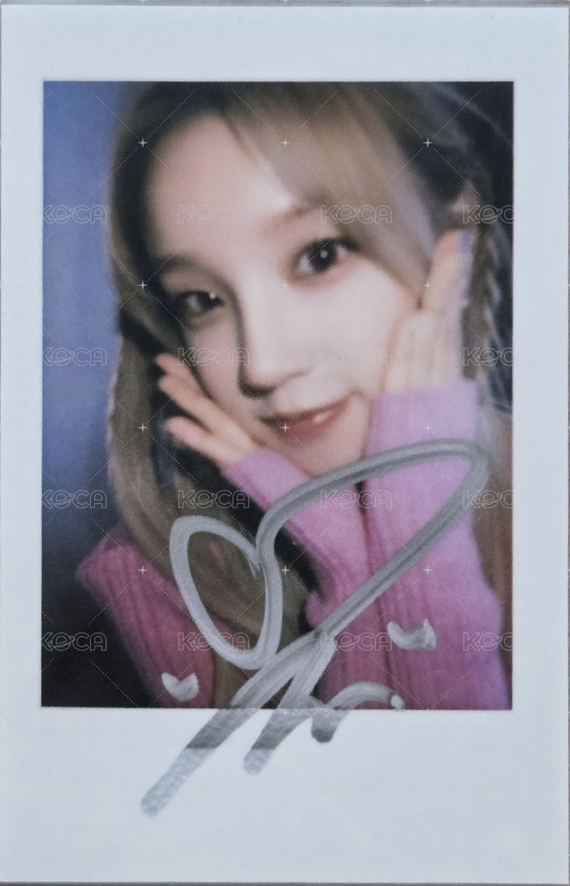 正規二 yzy 2.0 特典卡  正面