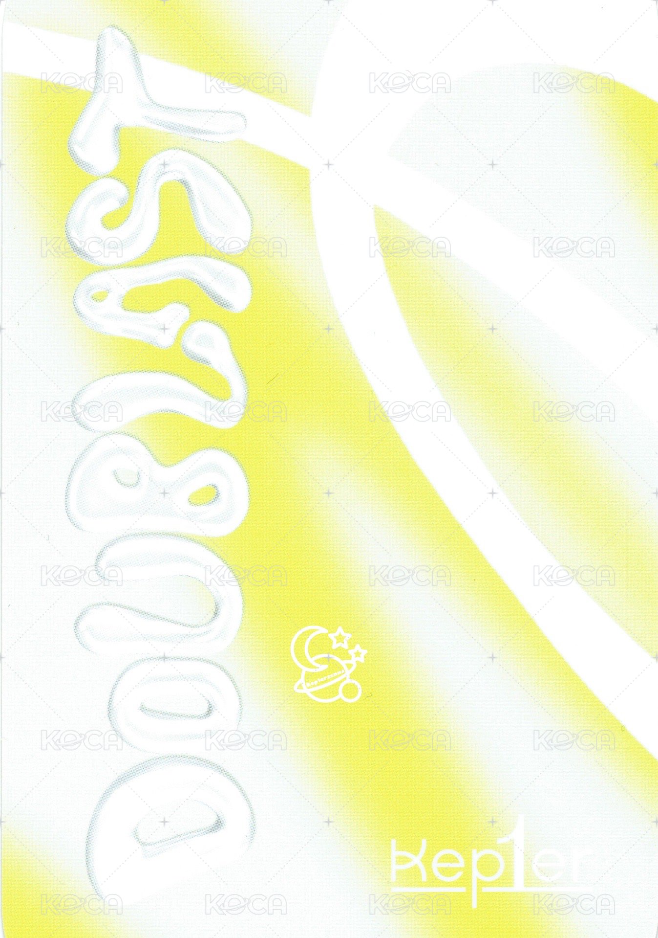 迷二 k4 特典卡  背面